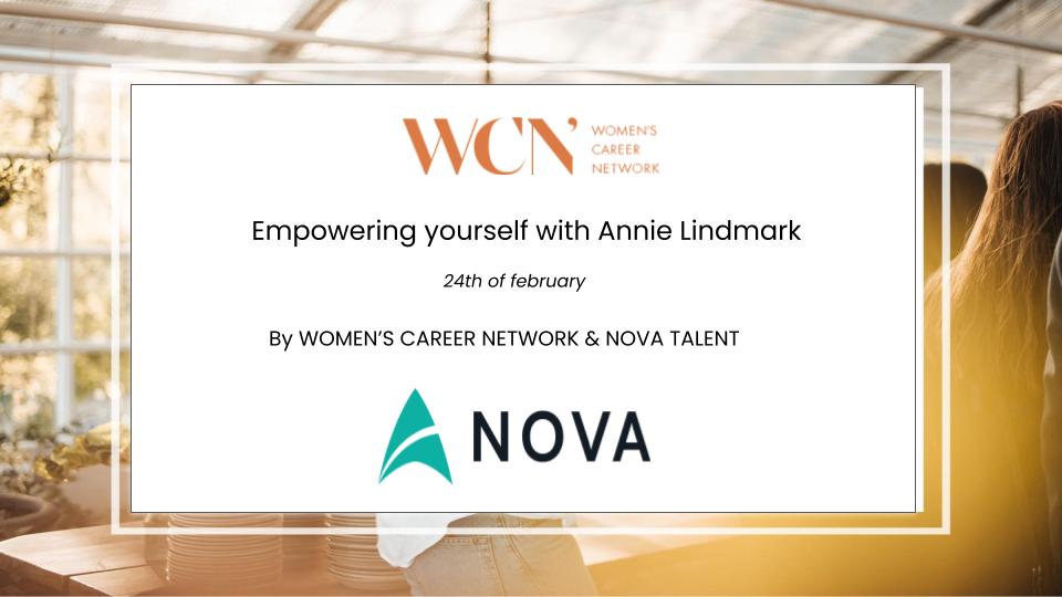 Self Leadership: The Keys to Empowering Yourself | Nova Talent x Women ...